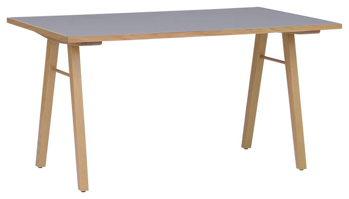 関家具 ダイニングテーブル クッパ 幅135 天然木 家具 D040 クッパ ダイニング テーブル 135cm オーク材(オーク 135cm