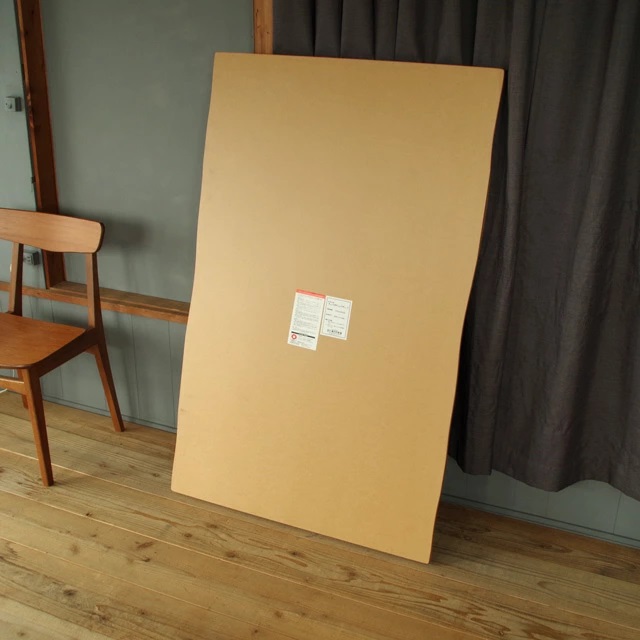 こたつ板 片面仕様 ケヤキ皮付き突板 天板厚37mm 幅1500×奥行き850mm