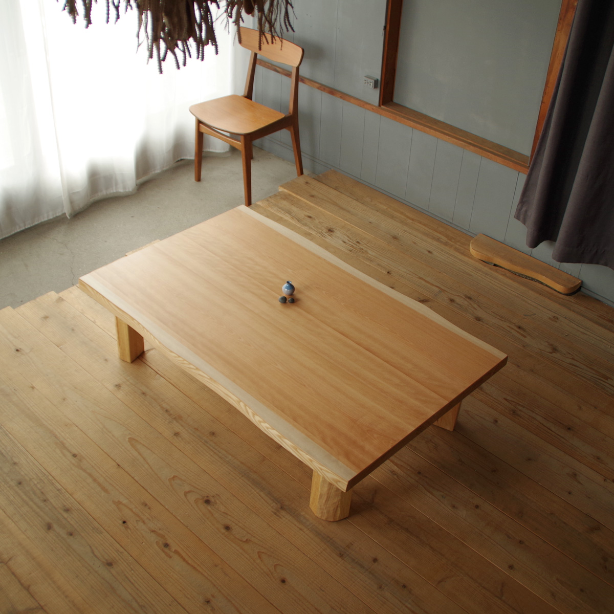 センターテーブル 座卓 折れ脚 折りたたみ リビングテーブル T