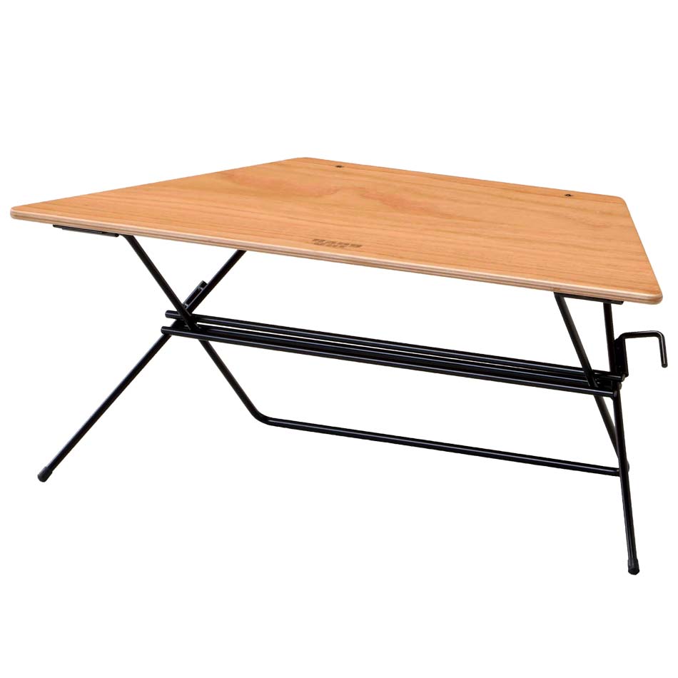 アウトドアテーブル　ソロ　1台単品　おしゃれ　木製天板　アーチテーブル　テーブル｜kaguone｜02