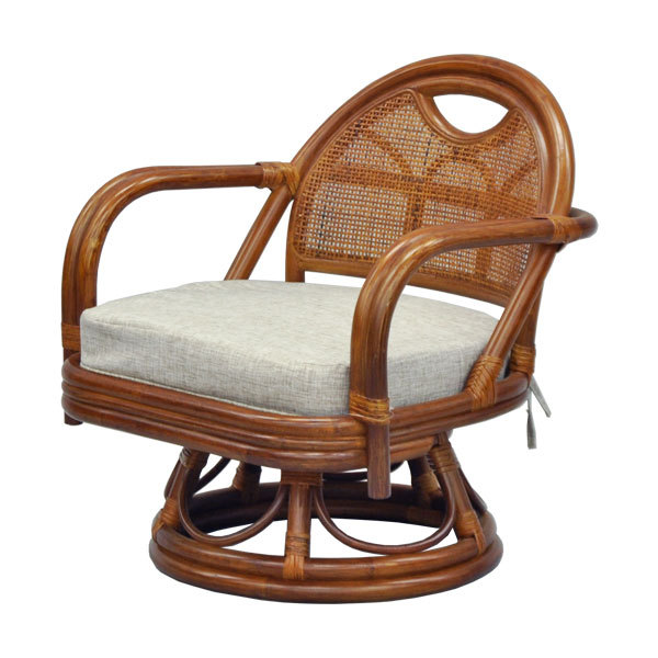座椅子、高座椅子（素材：籐、ラタン）｜椅子、スツール、座椅子｜家具 
