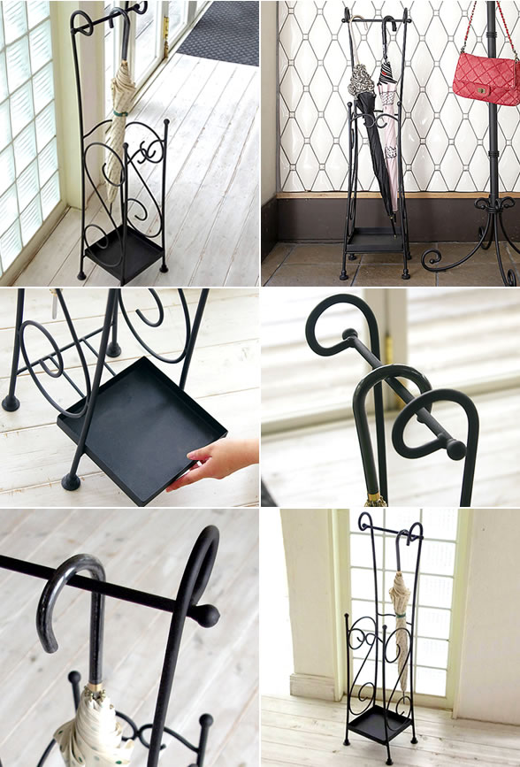 傘立て 完成品 アンティーク調 大人かわいい おしゃれ アンブレラ