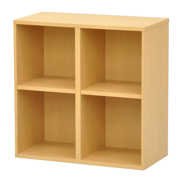 すき間収納棚 幅60cm (約)奥行30cm 高さ60cm カラーボックス 2段 奥行