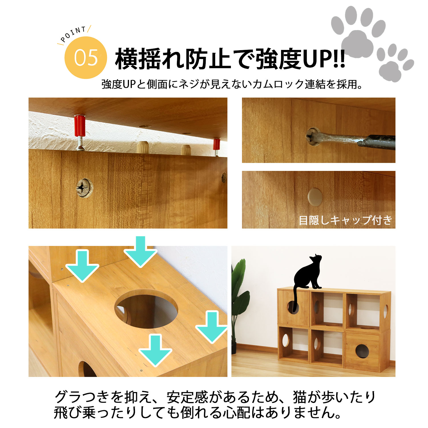 らくらくキューブ箱無し3セット　ポイント付き CBA改 3段引出し キューブボックスα CUBE BOXα