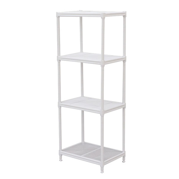 スチールラック 4段 45幅 メッシュ棚板 メッシュラック 収納 棚