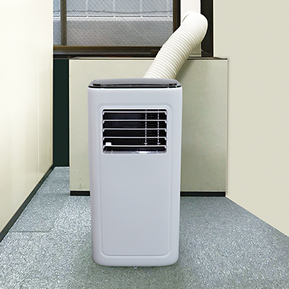 ② KODEN KEP211R 移動式クーラー 2021年製 Amazon | 広電 移動式クーラー 2.1kW 工事不要 アース線不要 冷風 除湿