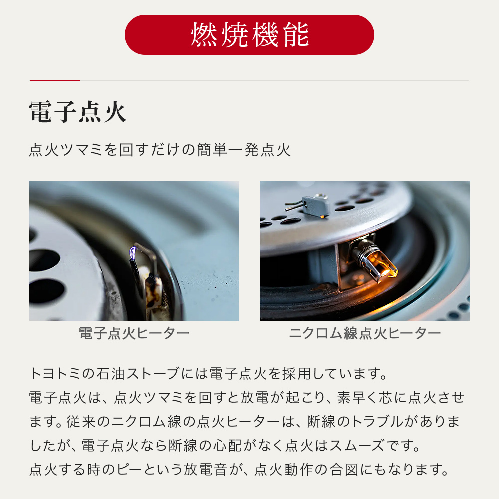 トヨトミ 石油ストーブ RS-H29(H) グレー 反射形ストーブ オンライン