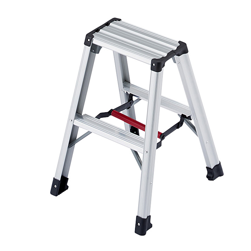 調整可能なアルミ製義足 中古 長谷川工業 脚立 RZ-06c 高さ60cm 耐荷重130kg 脚軽 折りたたみ アルミ