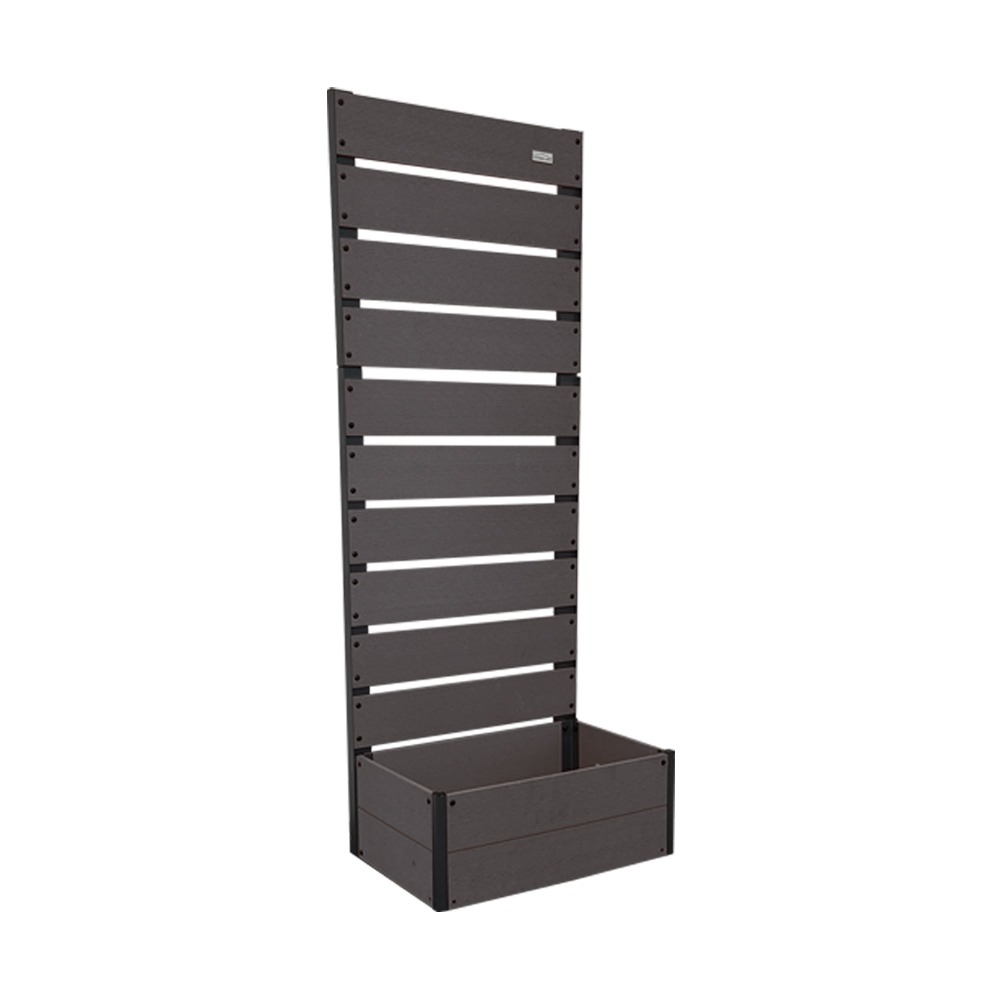 ガーデンフェンス 目隠し 人工木 プランター フェンス ラティス