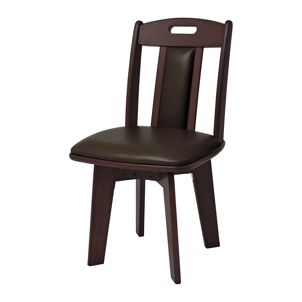 ダイニングチェア 回転 椅子 2脚 1脚 木製 天然木 北欧 おしゃれ 食卓