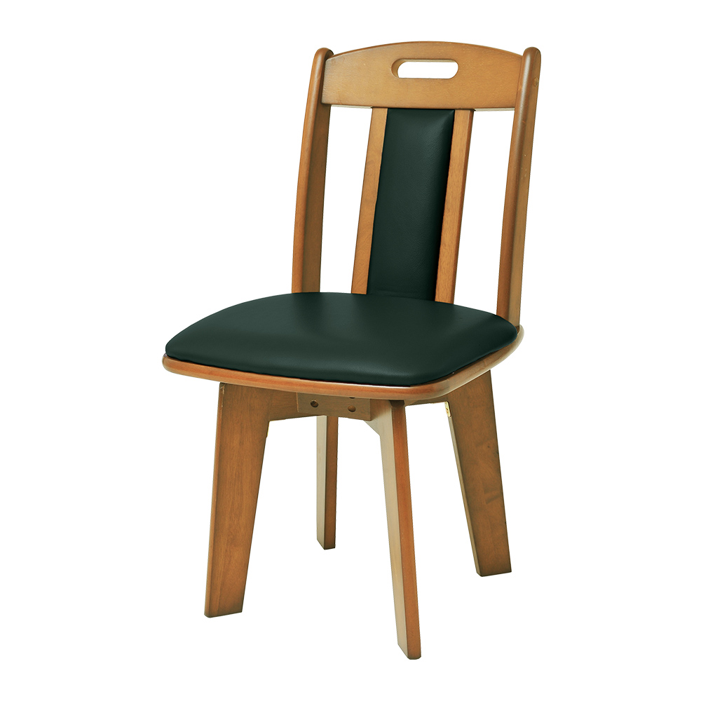 ダイニングチェア 回転 椅子 2脚 1脚 木製 天然木 北欧 おしゃれ 食卓