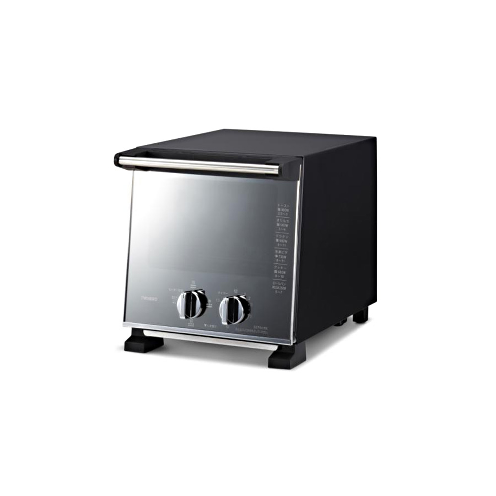 展示品 ツインバード オーブントースター 2枚焼き ミラー TS-D037PB ツインバード（TWINBIRD） オーブントースター TS-D037PB ひとり用