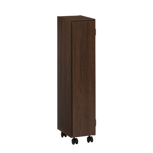 ぼん家具 【完成品】 隙間収納 20cm 21cm 日本製 隙間ワゴン 扉付き