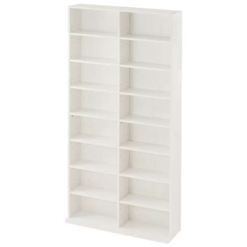 ぼん家具 【完成品】 本棚 薄型 収納棚 スリム カラーボックス