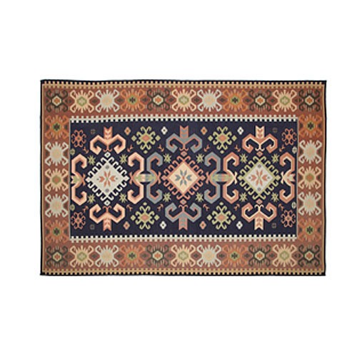 ゴブラン織 ラグマット/絨毯 〔アイボリー 楕円形 約190cm×240cm