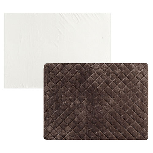 ぼん家具 極厚マット カバー 2点セット 高反発ウレタンマット マイクロ