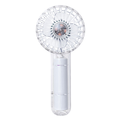ぼん家具 ハンディファン 光る LED 首かけ 扇風機 ポータブルファン