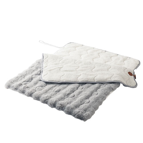 ぼん家具 ひざ掛け 毛布 ブランケット 90×120cm 2枚合わせ毛布