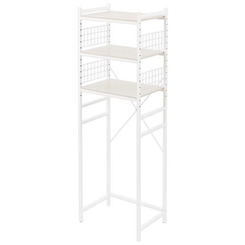 ぼん家具 冷蔵庫上 レンジ ラック 北欧 おしゃれ スチールラック