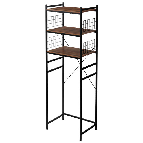 ぼん家具 冷蔵庫上 レンジ ラック 北欧 おしゃれ スチールラック