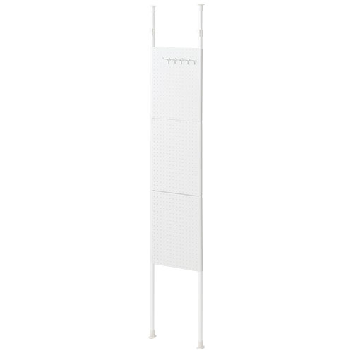 ぼん家具 パンチングボード 突っ張り 幅40cm 有孔ボード ペグボード