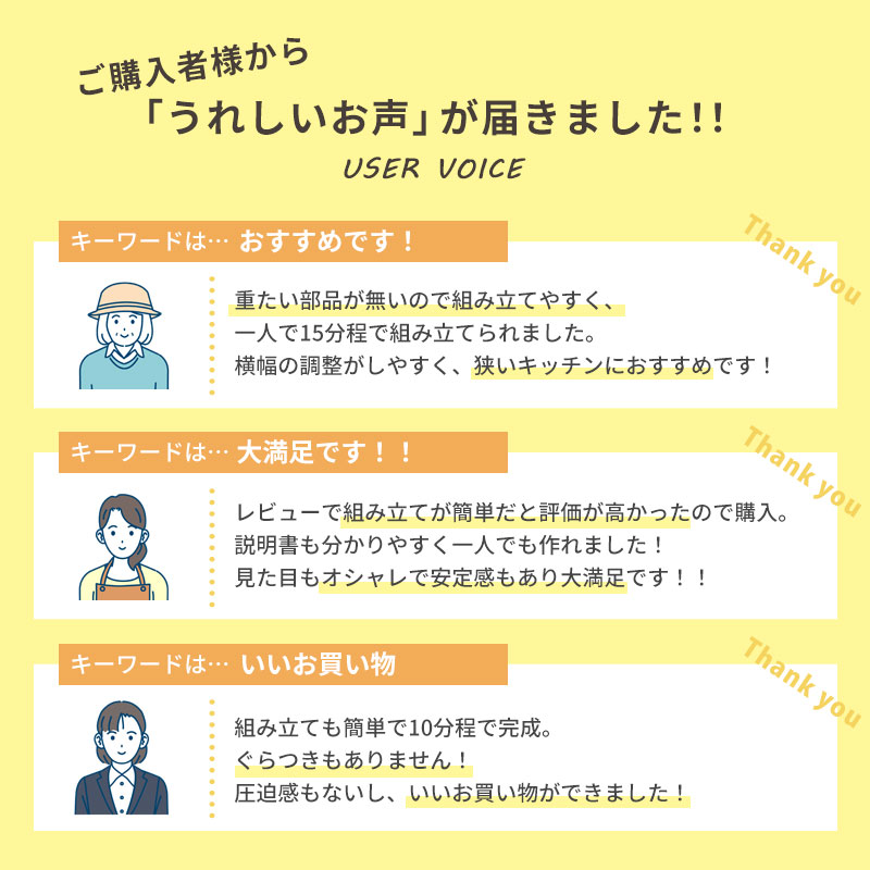 レンジ台 キッチンラック ゴミ箱上 トースター...の詳細画像1