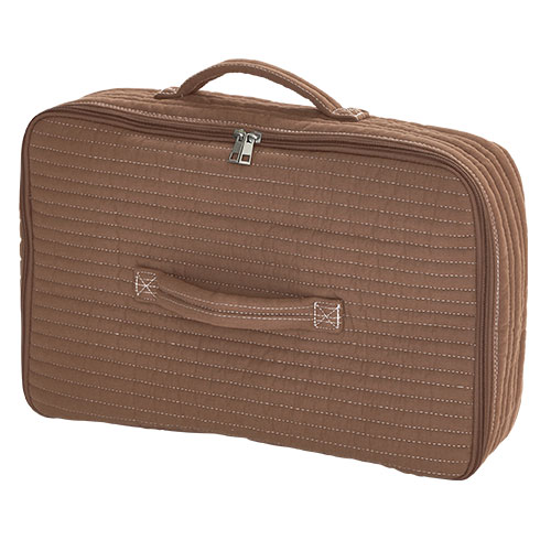 ぼん家具 トラベルポーチ 旅行用圧縮袋 旅行用ポーチ 圧縮ポーチ L