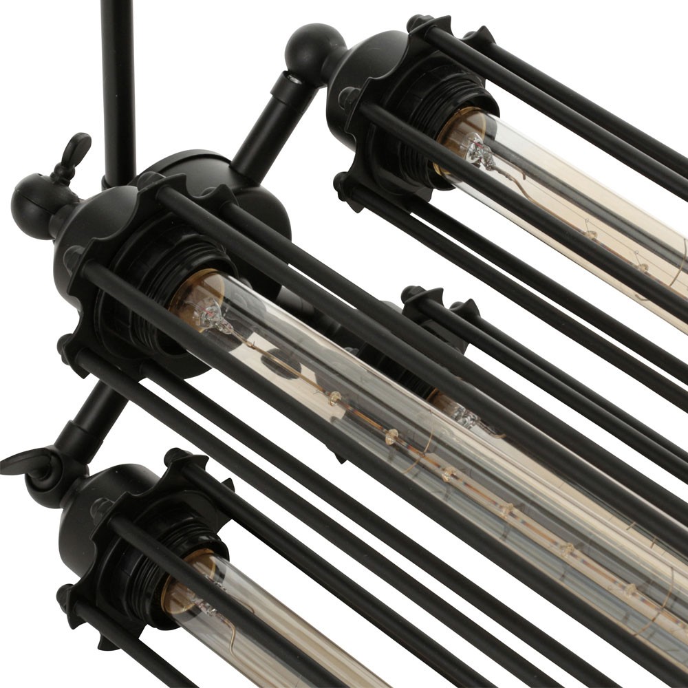 インダストリアル アイアンペンダントライト (4灯タイプ) : KAGZ