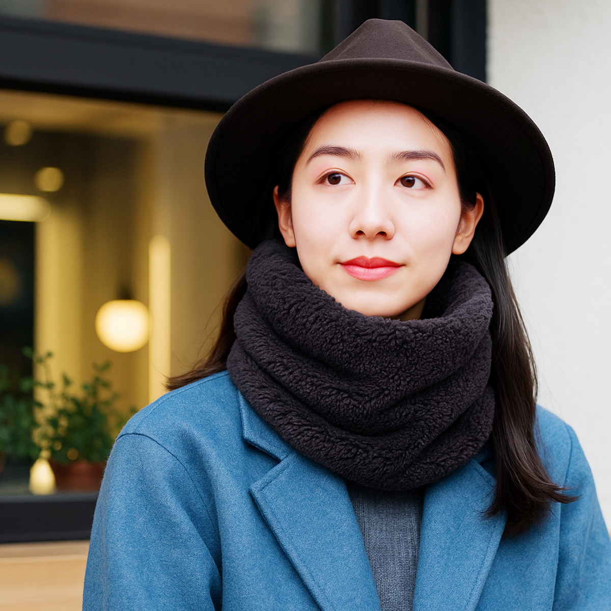 ネックウォーマー レディース メンズ ボア スポーツ スノボ スキー