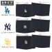MLB メジャーリーグ ベースボール ジュニア ネックウォーマー スナップボタン ボア プリント ロゴ刺繍 野球 ドジャース ヤンキース パドレス 通学 関連画像1