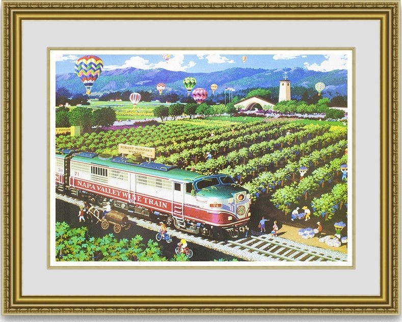 絵画販売 アレクサンダーチェン CALIFORNIA WINE COUNTRY