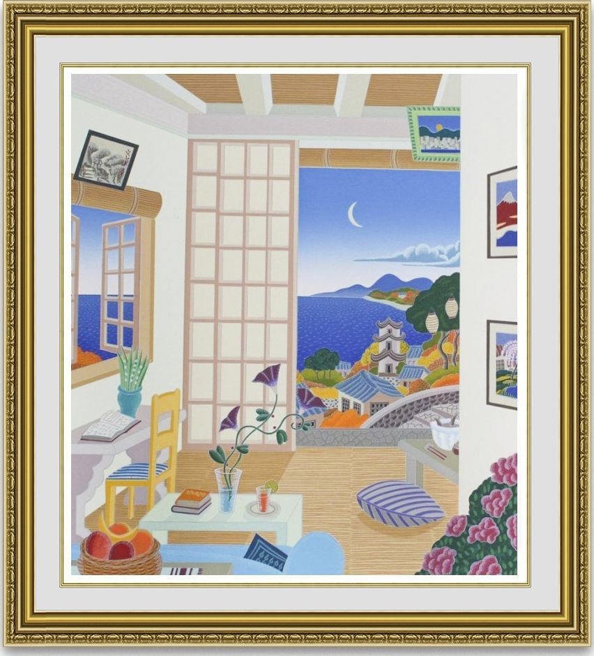 名画購入 マックナイト 神戸エインシャントルーム 額縁付き : 絵画販売