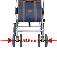 テイコブリトルRF(WAW02) 抑速機能付き後輪 歩行車 : 介護用品スクリオ