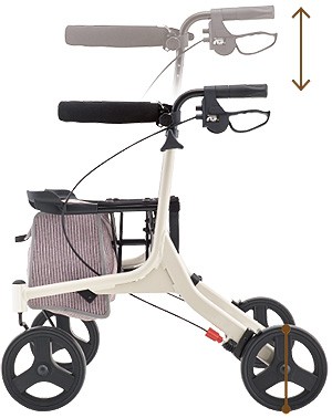 安寿 歩行車ショッピングターン 買い物かごがのせられる : 介護用品