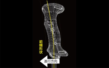 歩幅を広げて