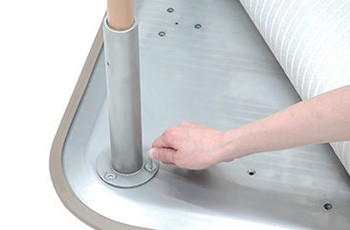 立ち上がり補助手すり たちあっぷ2 CKA-23 L字型 : 介護用品スクリオ