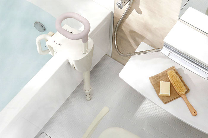 ユニプラス 浴槽手すり UB兼用130 BSH01 : 介護用品スクリオ - 通販