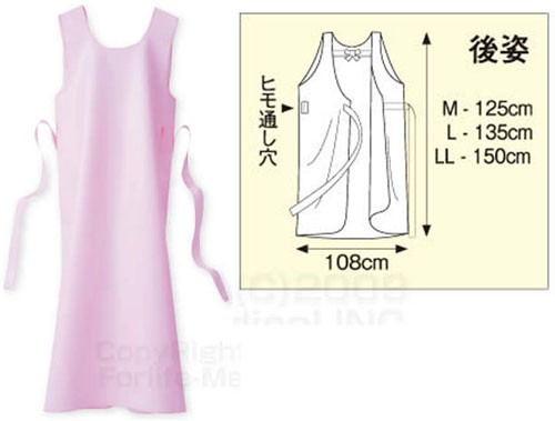  入浴介護用エプロンの説明