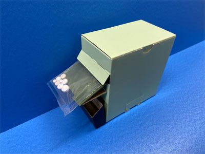 服薬サポート お薬束 レインボー（組立済） 片手で使える・片麻痺の方への説明