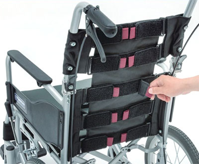 【非課税】BACKS(バックス) 自走介助兼用車椅子 BK22-40SB 背張り調整可能シンプル背折れ車いすカワムラサイクルの説明