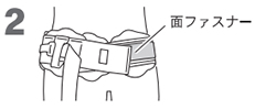 テイコブ 入浴用介助ベルト(M/L)の説明
