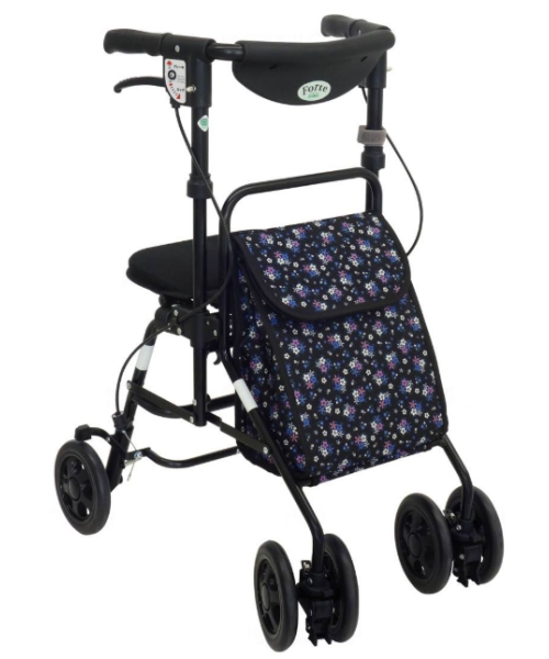 島製作所 フォルテ 二筋格子ブルー・クラシックガーデンBK シルバー