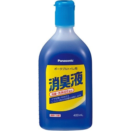 Panasonic（パナソニック） ポータブルトイレ用 消臭液 400ml 青色