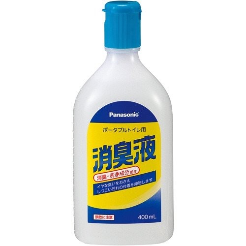 Panasonic（パナソニック） ポータブルトイレ用 消臭液 400ml 青色