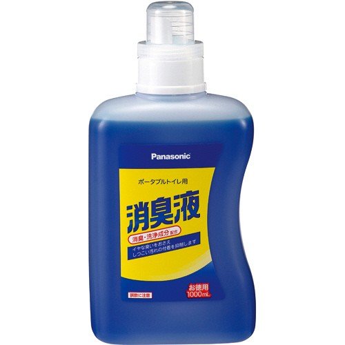 ポータブルトイレ用消臭液 1000mlタイプ 青色(VALTBL1LB) / 無色