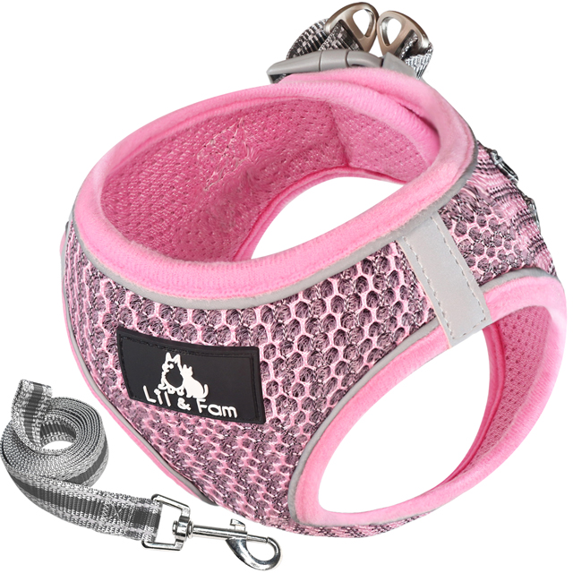 犬 ハーネス リードセット 小型犬 中型犬 猫 抜けない 苦しくない