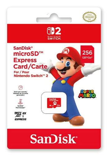 SanDisk SanDisk microSD Express Card 256GB for Nintendo Switch 2