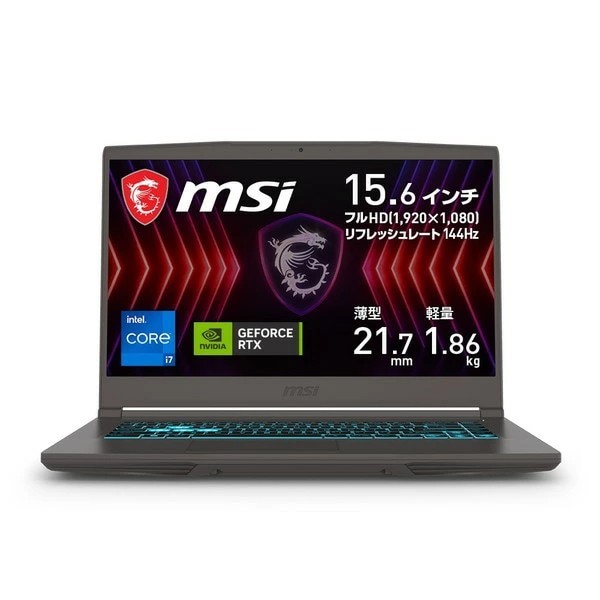 MSI 【新品未開封】MSI Thin-15-B12UC-3464JP 滑らか表示ディスプレイ 
