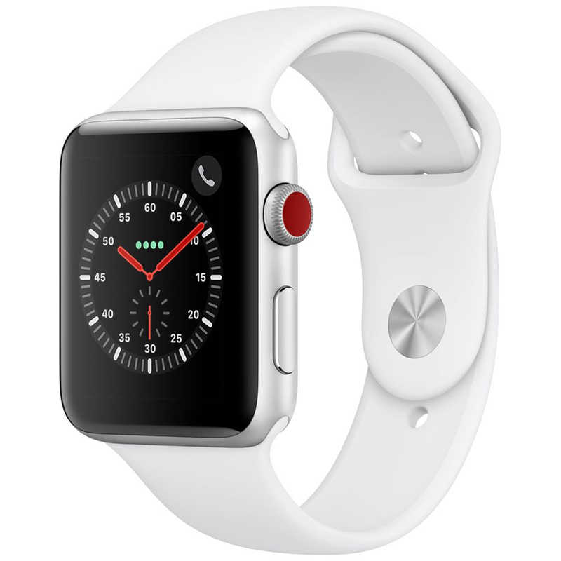 【新品】APPLE Watch Series 3（GPS + Cellularモデル）- 42mm MTH12J/A【即日発送、土、祝日発送】【送料無料】