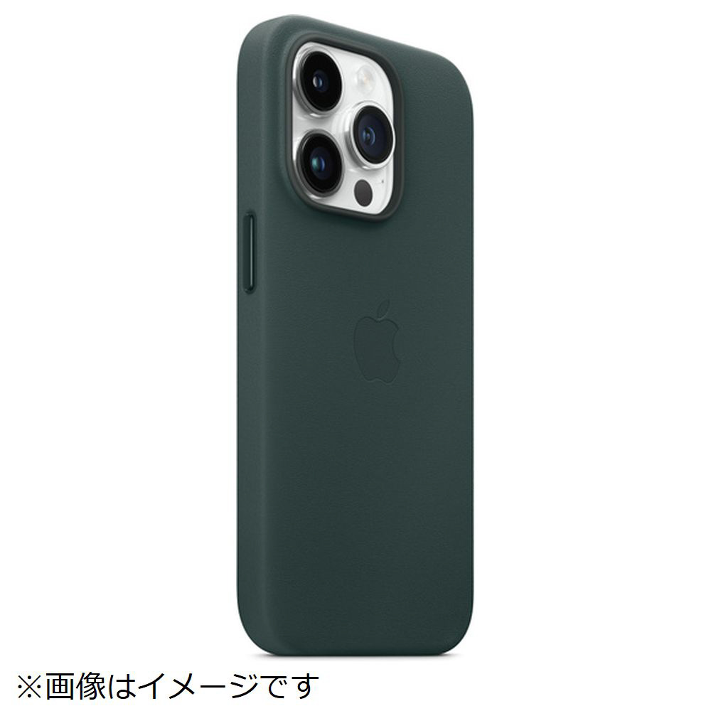 Apple 【新品未開封】iPhone14 Pro レザーケース MPPH3FEA フォレスト